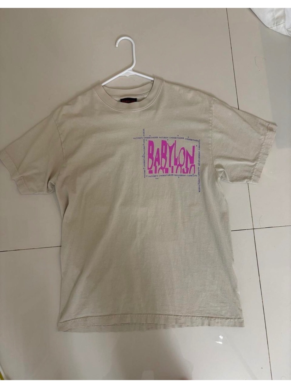 Babylon LA Beige Natures Undertaker Tee
